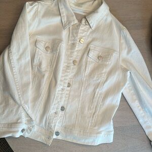 White Denim jacket